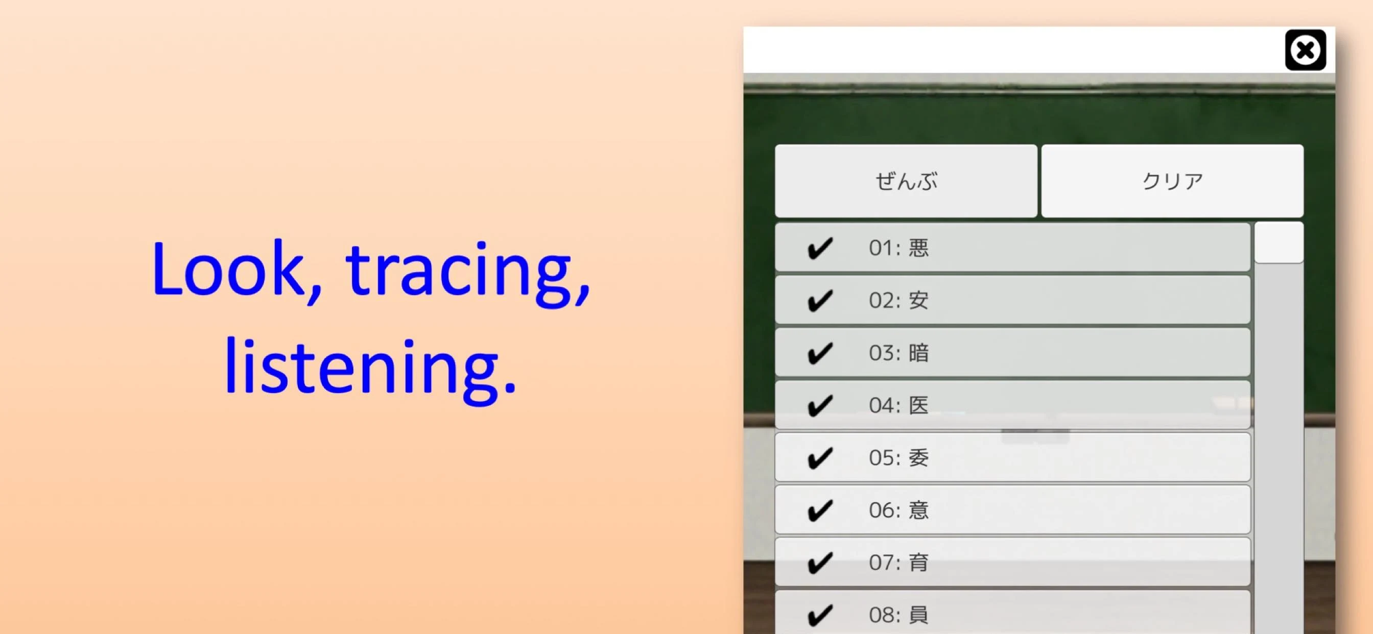 Writing Order Kanji 3rd screenshot
